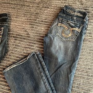 BigStar denim - size 25L (33.5inseam) low rise mid wash jeans